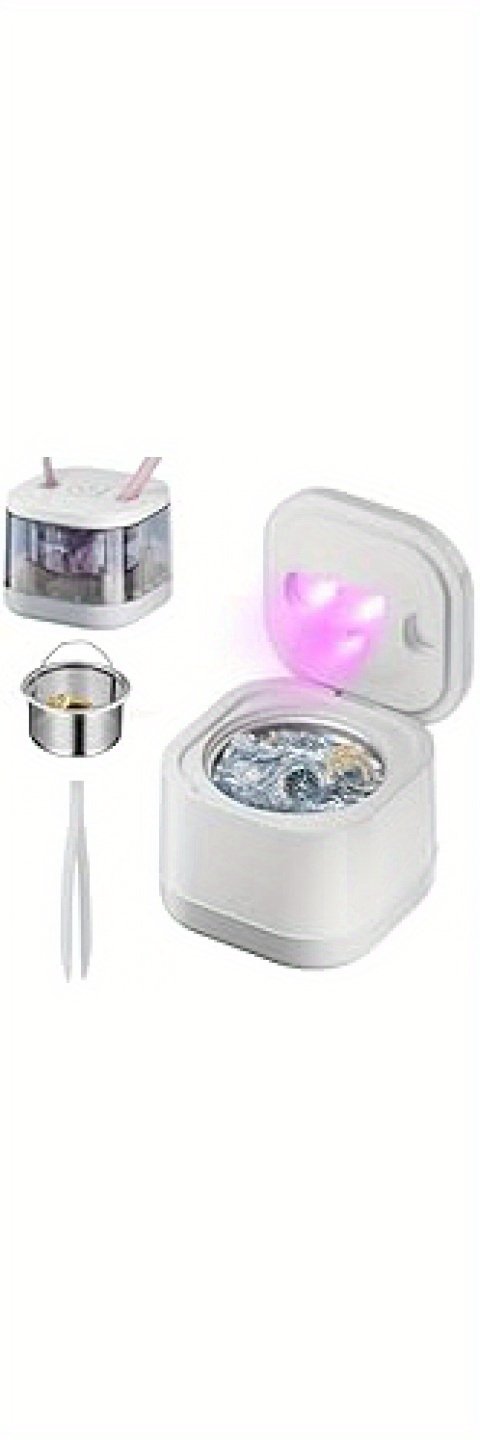 ultrasonic ultrasonic for denture ultrasonic jewelry 45khz 200ml details 1